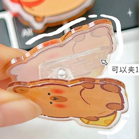  Kẹp giấy Capybara mini 