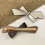  Kẹp bấm nơ chéo Barrette LaFrance 