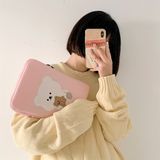  Túi đựng ipad / laptop gấu trắng bánh gấu 