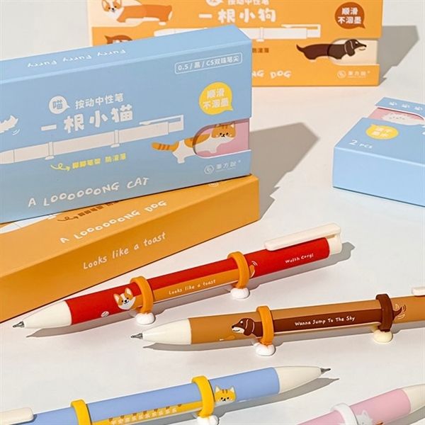  Set hộp 2 bút pet kèm chân 