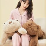  Gấu bông Teddy mặt tròn nằm 