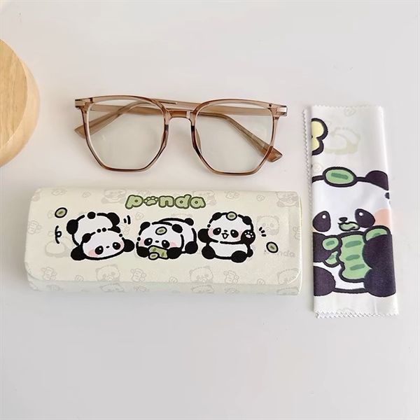  Hộp kính+lau kính panda dễ thương 