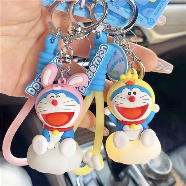  Móc khoá đèn Doraemon cosplay 