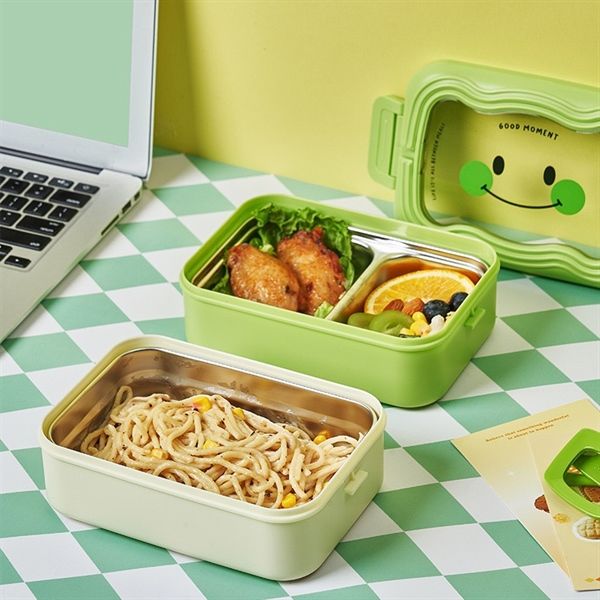  Hộp cơm mặt cười viền sóng 