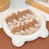  Set 10 chun vải gấu da 