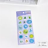  Sticker con dấu nổi 