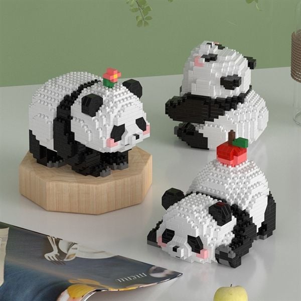  Xếp hình Panda - Mông táo 