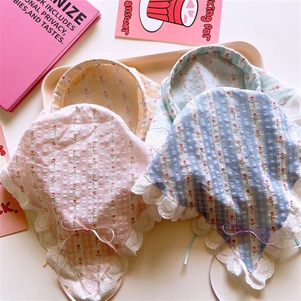  Bờm kèm khăn tam giác vintage 