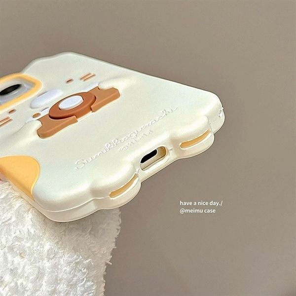  Ốp silicon mèo máy ảnh 