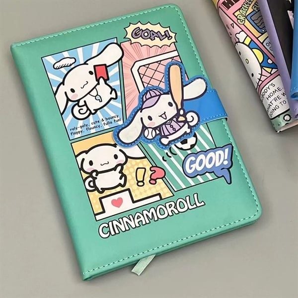  Sổ bọc da Sanrio truyện tranh 
