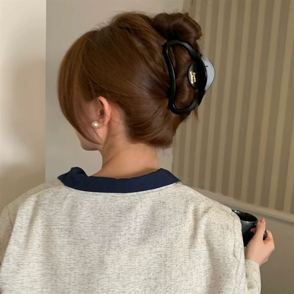  Kẹp càng cua Barrette LaFrance bầu dục uốn 