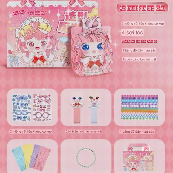  Set sticker stylist làm tóc 