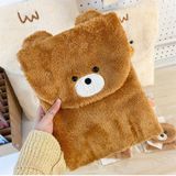  Túi đựng ipad / laptop gấu nâu gập miệng 