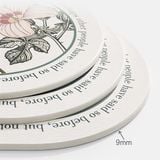  Thảm đá siêu thấm Hoa vintage chữ nhật 40x60cm 