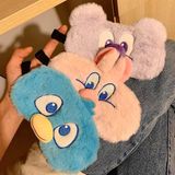  Bịt mắt lông Thỏ mũi nổi 