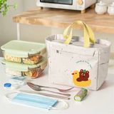  Túi đựng cơm giữ nhiệt gấu 23x20cm 