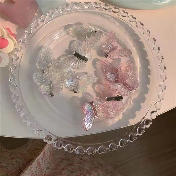  Kẹp tóc bướm trong ánh nhũ 