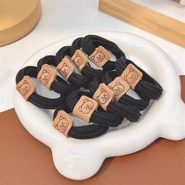  Set 10 chun vải gấu da 