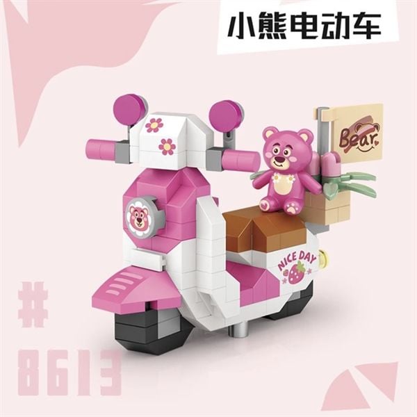  Xếp hình mini phương tiện (túi) 