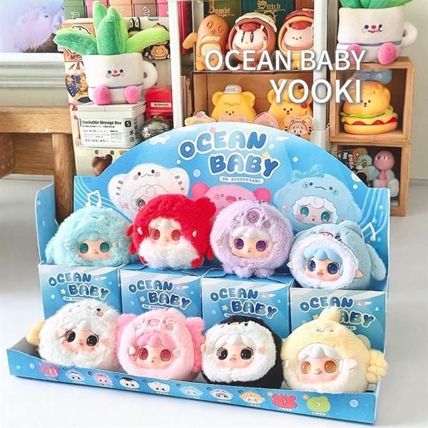  Blind box Yooki Ocean Baby (hải sản) 