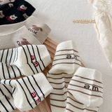  Tất Kid mặt lưới gấu 