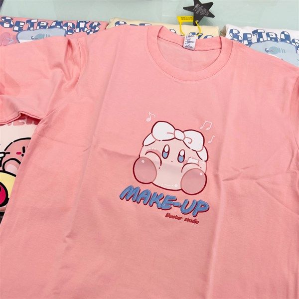  Áo phông Kirby bờm nơ 