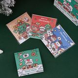  Thiệp dựng 3D bé gái Noel 