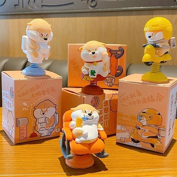  Mô hình Shiba lò xo 