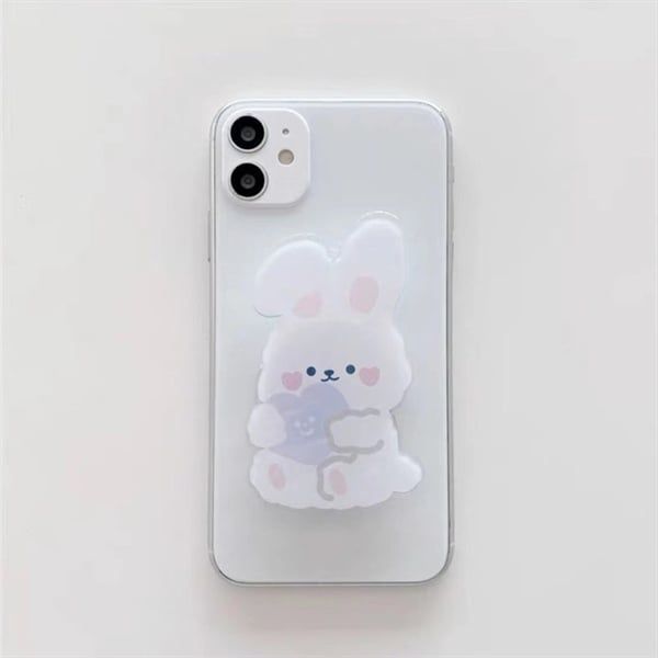  Popsocket thỏ ôm tim 