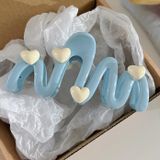  Kẹp càng cua uốn kem trái tim 