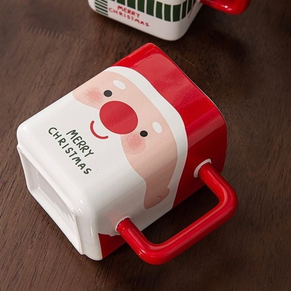  Cốc Giáng Sinh vuông 400ml 