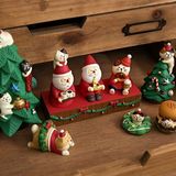 Mô hình mèo Zakka decor Giáng Sinh 