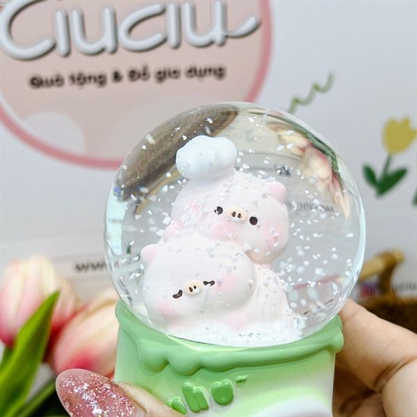  Quả cầu đèn heo 10cm 