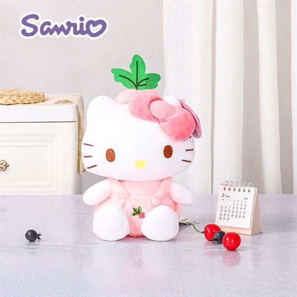  Gấu bông Sanrio cosplay rau củ 20cm 