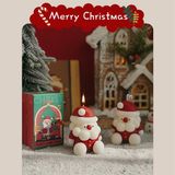  Nến thơm Giáng Sinh ông già Noel râu béo 7,5cm 