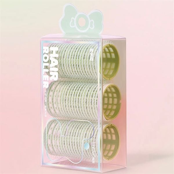  Set 3 lô cuốn tóc Trikeel box nơ 