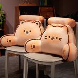  Đệm dựa lưng thú bánh nướng 60x4cm 