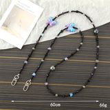  Dây dài đeo chéo thẻ/điện thoại 2 bướm ombre to 