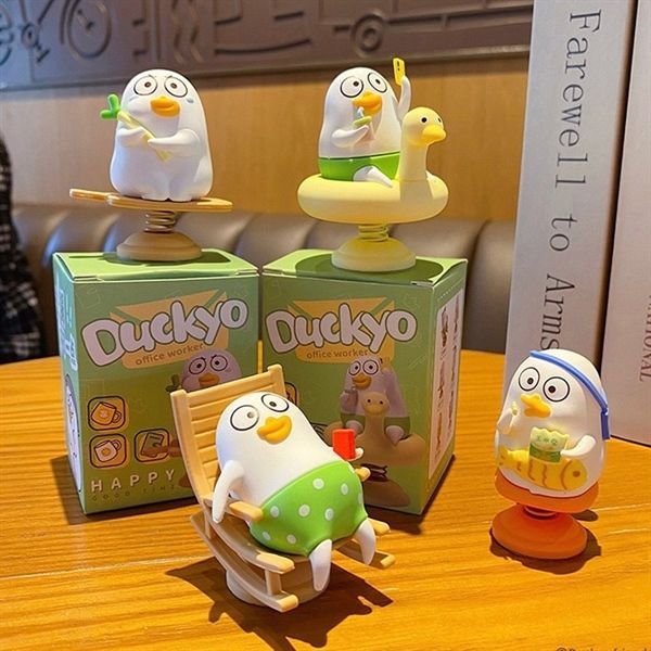  Mô hình Duckyo lò xo 