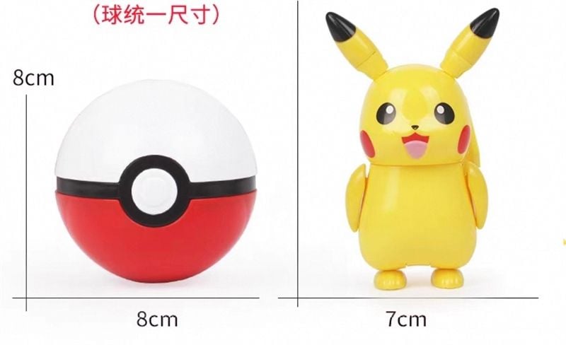 Bóng Pokemon có Pikachu cuộn tròn 