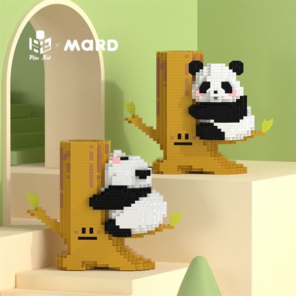  Xếp hình Panda - Ôm cây 