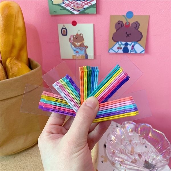  Set kẹp tăm 10c màu sắc 