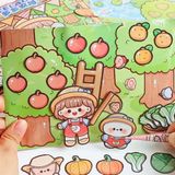  Box sách yên tĩnh DIY bé nông trại Telado 