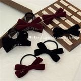  Kẹp/dây nơ kép nhung 