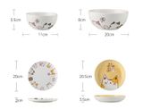  Set bát đĩa vương quốc mèo 