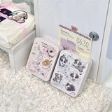  Hộp thiếc đa năng pet nền màu 9x7x3cm 
