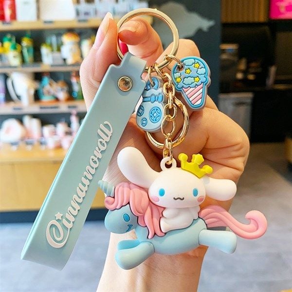  Móc khoá Cinnamoroll cưỡi Unicorn 