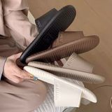  Dép mũi vuông viền gân chỉ 