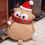  Gấu bông Giáng Sinh bụng tròn 40cm 