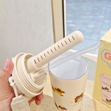  Cốc giữ nhiệt Coffee 500ml - Happy puppy chấm bi 